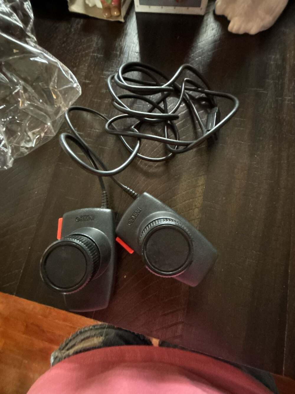 Coleco Gemini Paddle Controllers Pair for Atari 2600